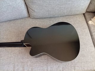 Guitarra Electroacústica Harley Benton CG200CE BK