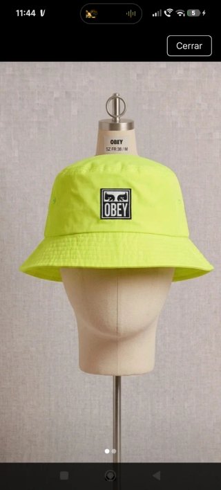 Sombrero Pescador Obey Amarillo