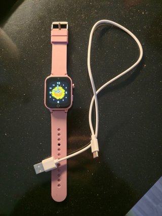 Reloj inteligente niña rosa