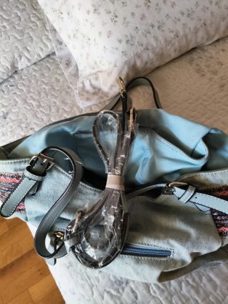 Bolso de hombro estilo casual y bandolera