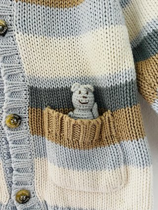 Chaqueta punto Tex BabyWear 6-9 meses