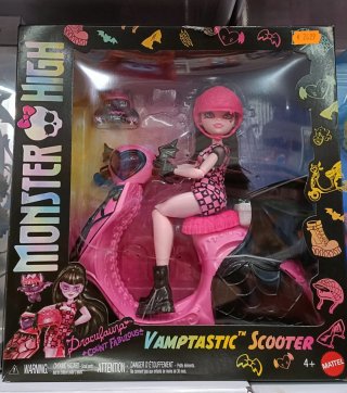 Muñeca Monster High con Scooter Vamptastic