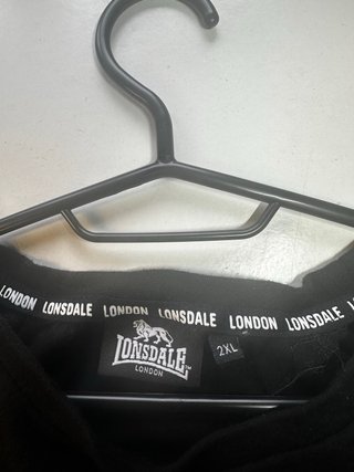 Camiseta Larga Lonsdale London Negra