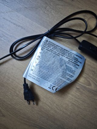 Cable con Casquillo E27 e Interruptor