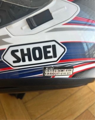 Casco de moto SHOEI. Talla L