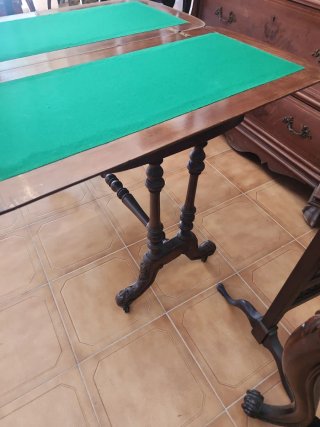 Mesa Auxiliar Antigua de Raíz