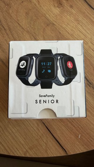 SaveFamily Senior Reloj Inteligente Negro