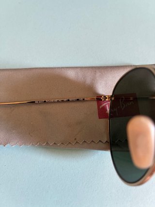 Gafas de sol Ray-Ban doradas