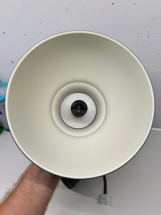 Lámpara de techo Ikea gris