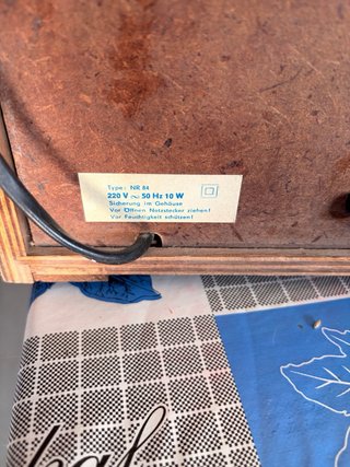 Radio Vintage RFT NR84 (DDR)