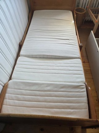 Cama Evolutiva de Madera Maciza Ikea