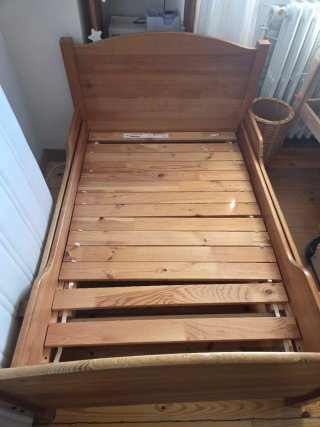Cama Evolutiva de Madera Maciza Ikea