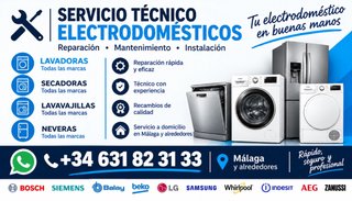 Servicio Técnico de Lavadoras en Málaga