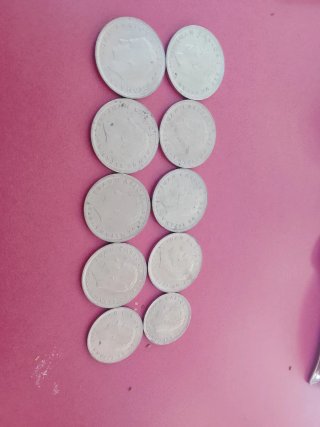 Monedas de 50 Pesetas España (Varias)