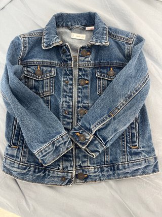 Chaqueta Vaquera Mango Niña Azul talla 3-4años 104