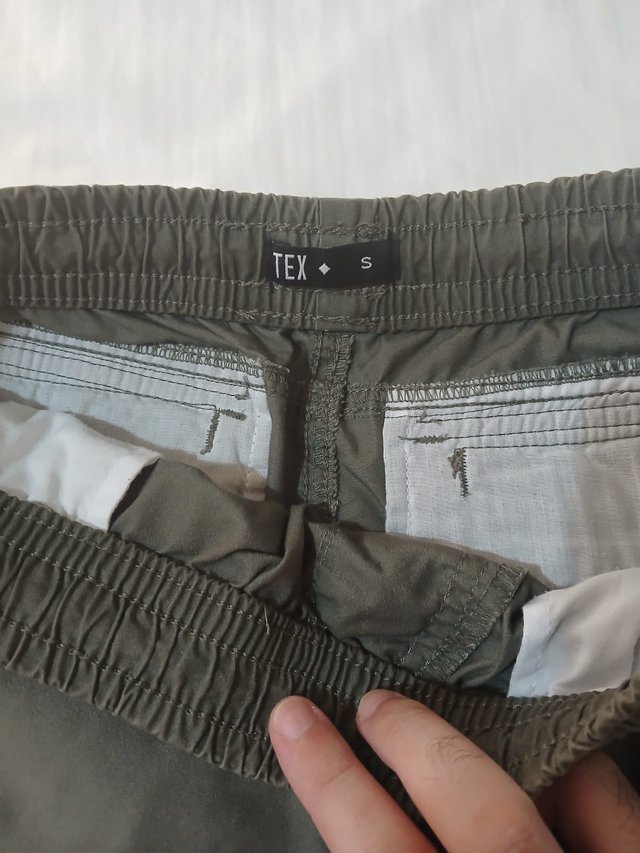 Regalo pantalón corto cargo con compras