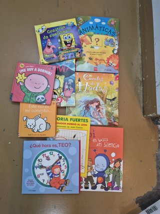 lote 9 libros infantiles