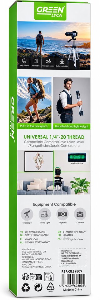 Trípode Universal,  extension de 34-120 cm- NUEVO