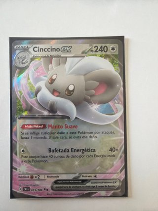 Cinccino EX 073/086 Caos Creciente Pokemon