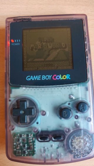Nintendo Game Boy Color Transparente+ Juegos