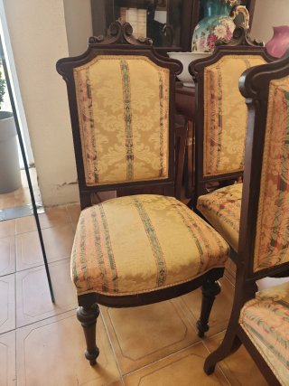 Set de 6 Sillas Antiguas