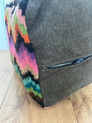 Fodera lana zig-zag multicolor