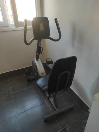 Bicicleta Estática con Respaldo