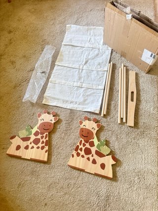 Organizador de Juguetes Infantil Jirafa