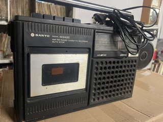 Lote de 2 Radiocasetes Sanyo