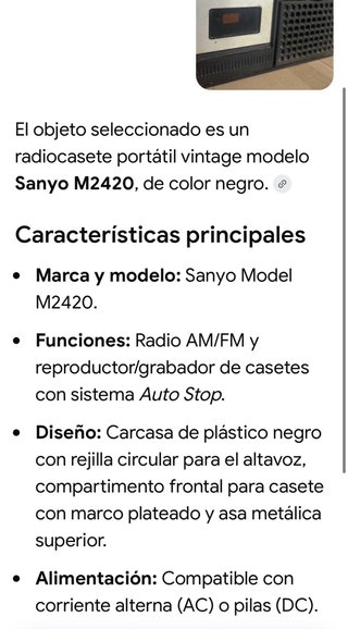 Lote de 2 Radiocasetes Sanyo