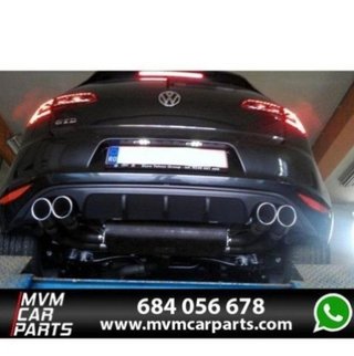 Difusor trasero Volkswagen Golf 7 VII tipo ABT -R
