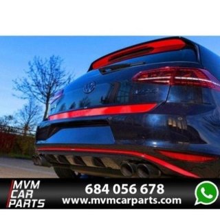 Difusor trasero Volkswagen Golf 7 VII tipo ABT -R