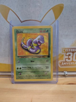 Carta Pokémon Ekans Vintage (Inglés)