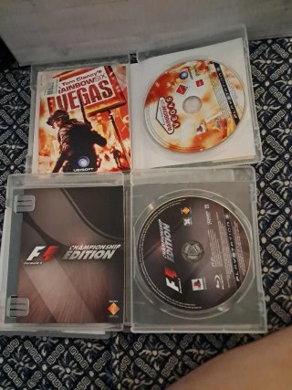 4 Juegos PS3: F1, Rainbow Six, CoD MW3, Ghost