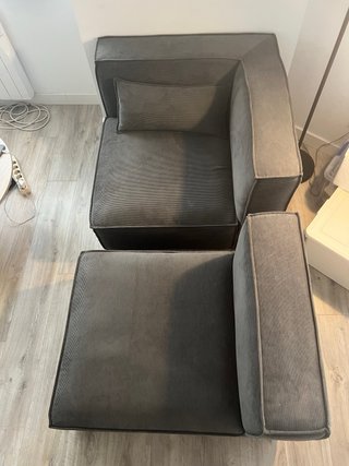 Sofá Modular Esquinero Kilhe de Pana