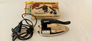 Plancha de Viaje Eléctrica Vintage LD-7006B