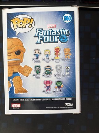 Funko Pop The Thing 560 Fantastic Four