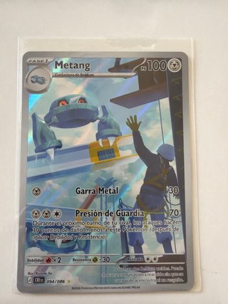 Metang Caos Creciente 094/086 Carta Pokémon
