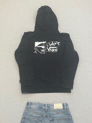 Sudadera con capucha VANS negra