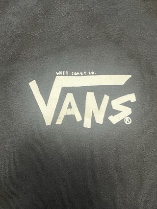 Sudadera con capucha VANS negra