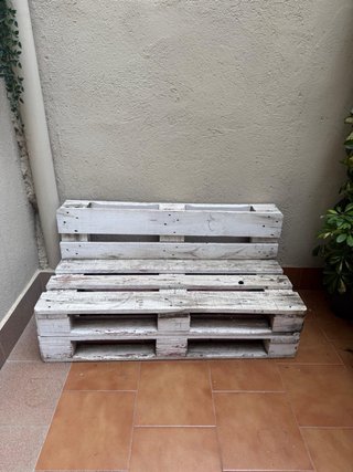 Sofá de Pallets para Jardín