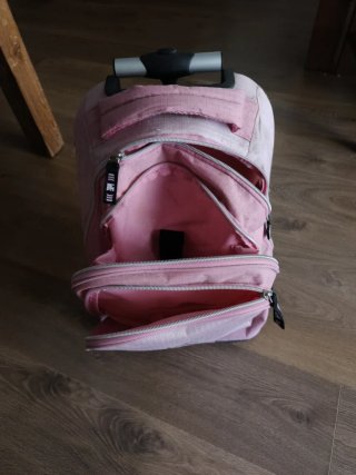 Mochila con ruedas para patinaje/colegio