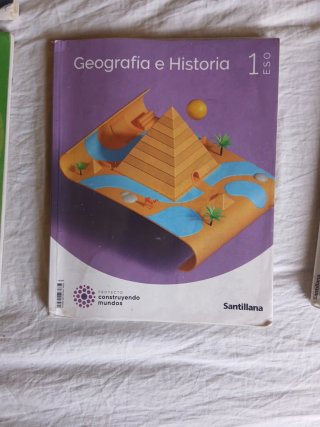 Libro de geofrafia e historia de 1 de la ESO