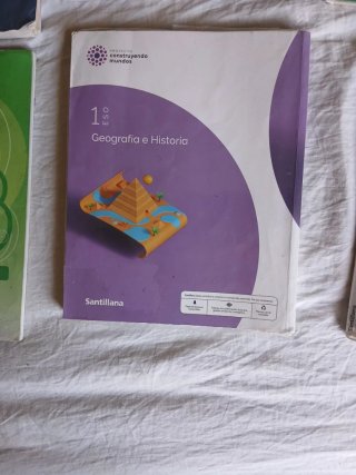 Libro de geofrafia e historia de 1 de la ESO