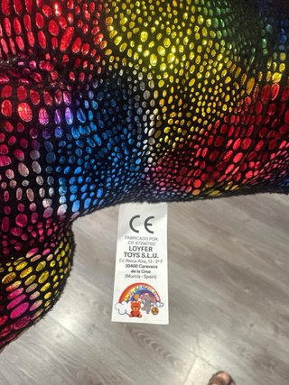 Peluche Dragón Arcoíris Holográfico