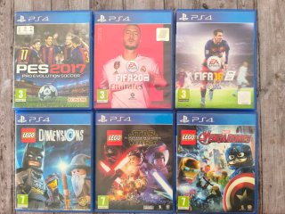 Lote de 6 Juegos para PS4