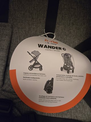 CARRITO BEBÉ JANÉ WANDER C TRIO. A ESTRENAR.