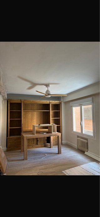 Mesa de centro, de diseño, efecto travertino beige