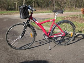 Bicicleta Btwin Roja