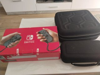 Nintendo Switch Gris con Juego Splatoon 2